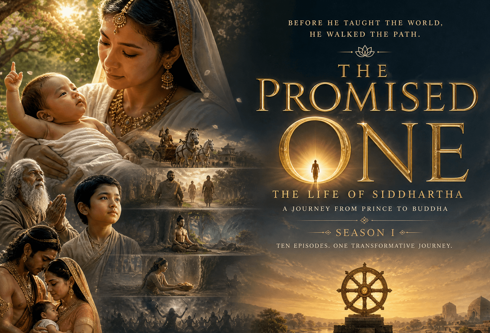 The Promised One — The Life of Siddhartha, Season I poster