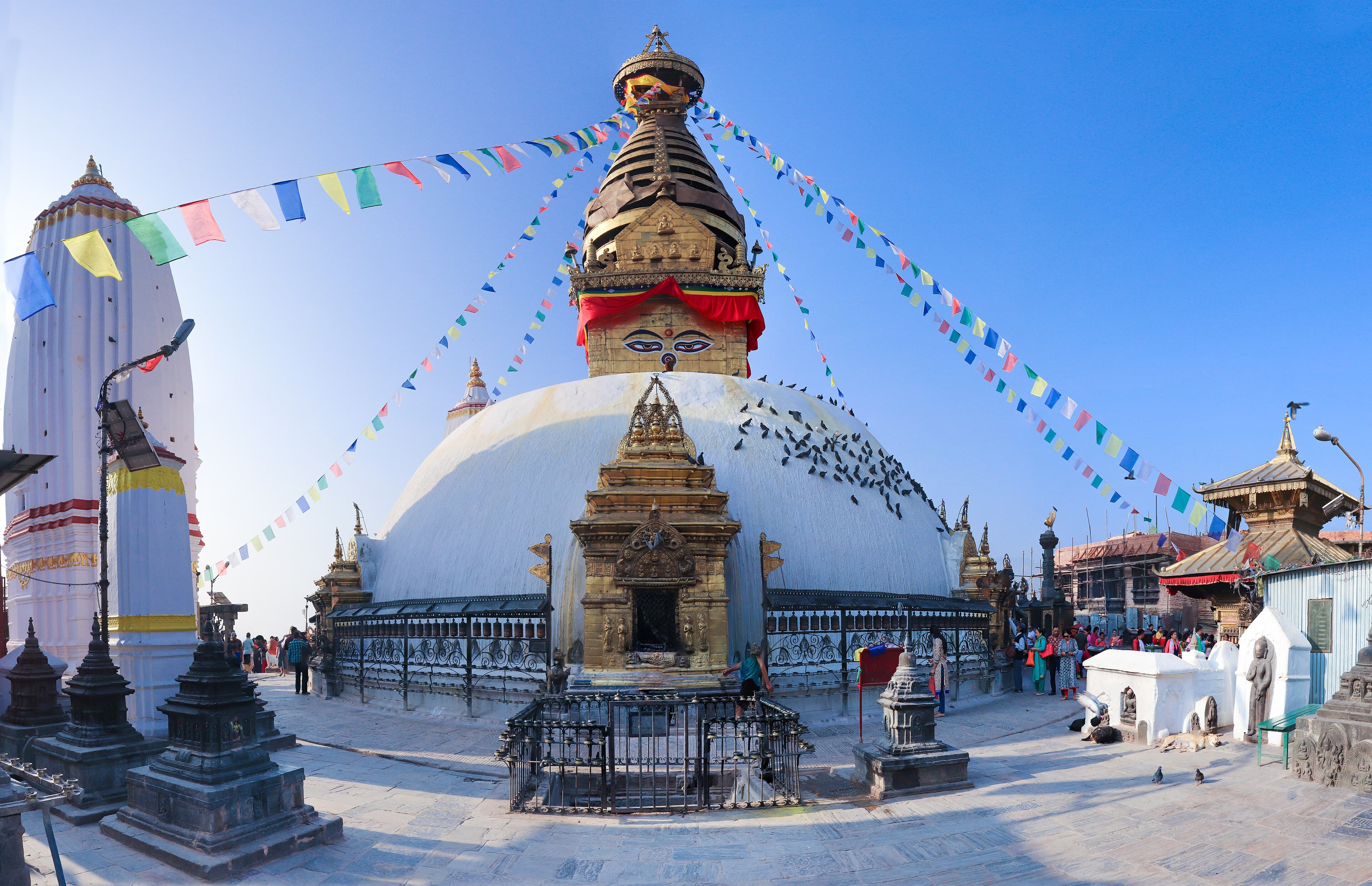 Swayambhu Mahachaitya — the Monkey Temple