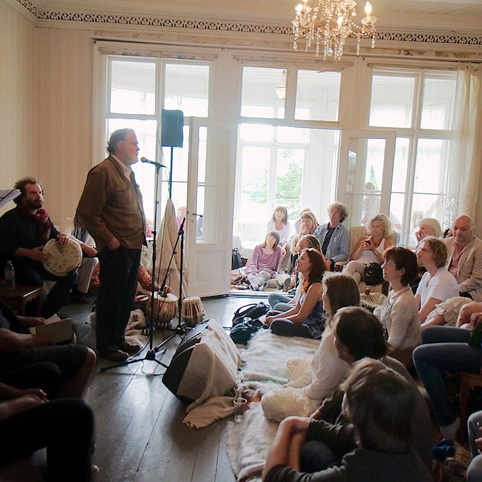 Coleman Barks reading at the Festival of Silence, Norway, 2011