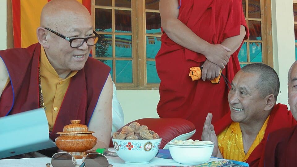 H.H. Drikung Kyabgön Chetsang Rinpoche