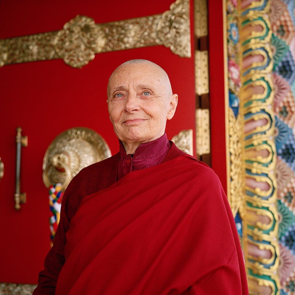 Jetsunma Tenzin Palmo at Dongyu Gatsal Ling Nunnery