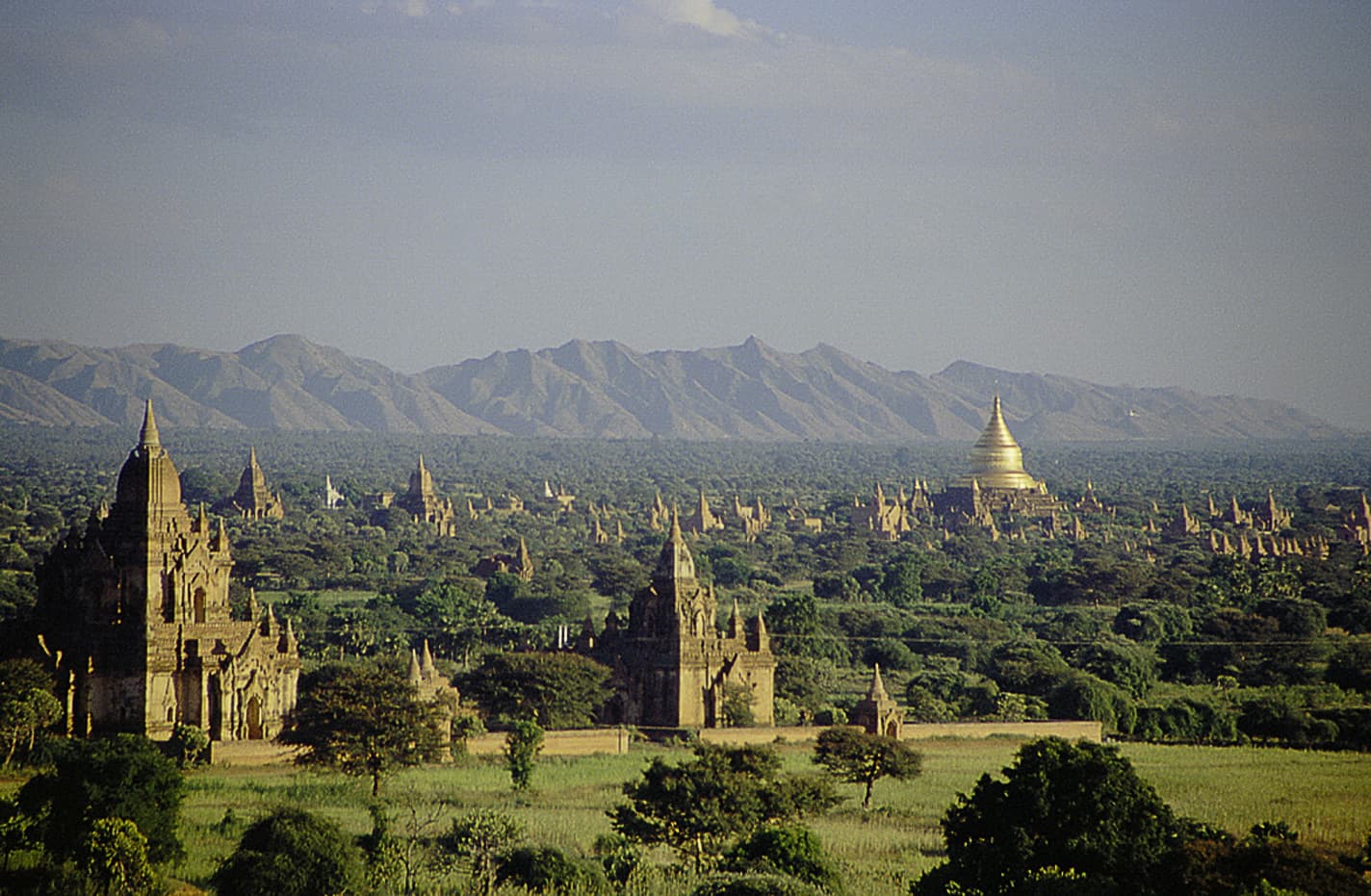 The temple plain of Bagan, Myanmar, heart of the medieval Theravada consolidation