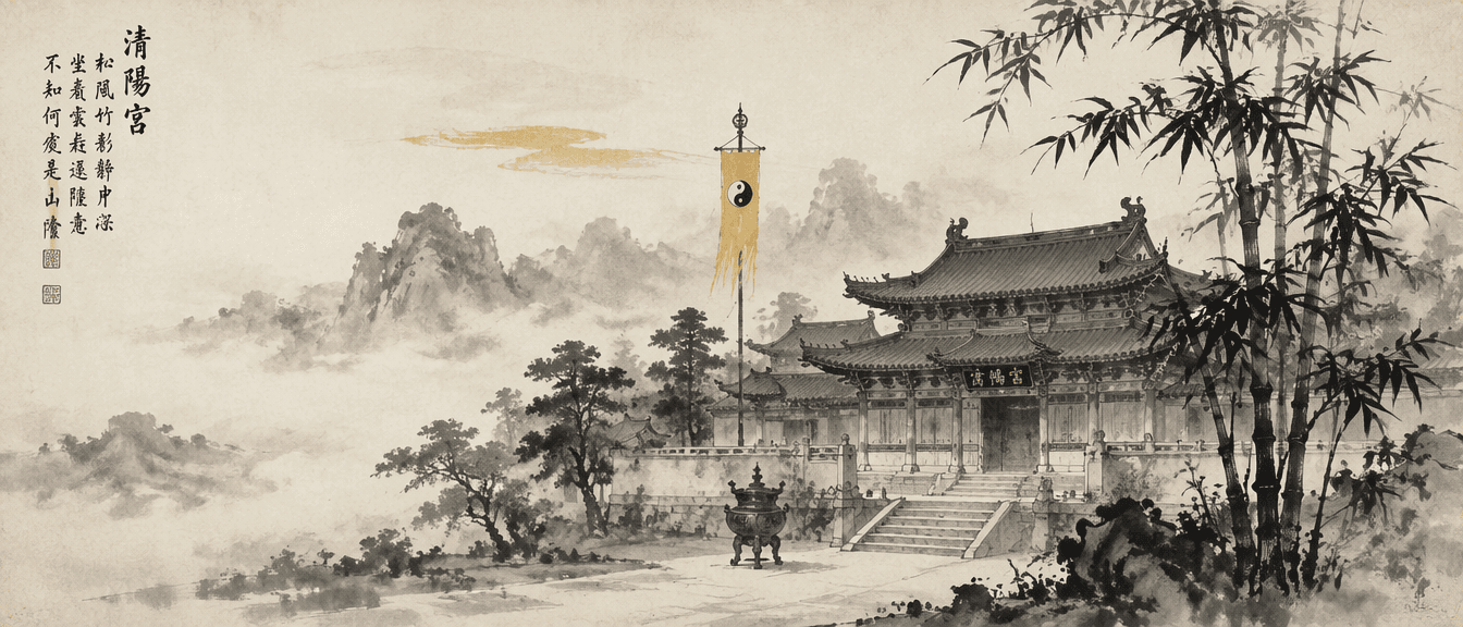 Qingyang Palace (清陽宮) — illustration