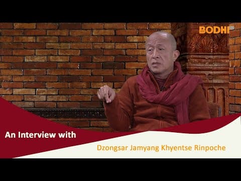 An Interview with Dzongsar Jamyang Khyentse Rinpoche