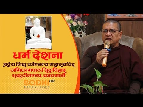 The Path of the Abhidhamma — Session I